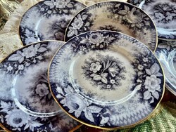Antik Villeroy & Boch"Jardiniere"süteményes tányérok