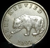 Horvátország 5 kuna, 2001 E12A5
