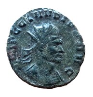 Római CLAUDIUS GOTHICUS antoninianus álló női alak hátéap (G12)