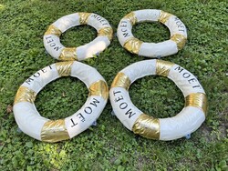 CHAMPAGNE CLUB - Moët & Chandon ICE Impérial Dekorációs Úszógumi Szett – 4 db Filmforgatási Kellék