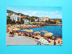 Képeslap (5) - Jugoszlávia (Horvátország) - Opatija - Látkép 1970-es évek
