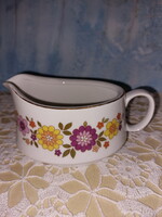 Alföldi porcelán tűzvirágos szószos tál, kínáló