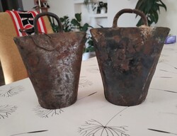 2 db régi vas kolomp