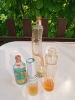4 üveg kféle női kölni / parfüm : 50 ml-es 4711, Christine Arbel, Avon Premiere Lux, café-café PURO