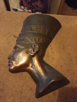 Nefertiti királynő  fém falikép
