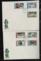 F678 / 1972 Agarak bélyegsor FDC-n