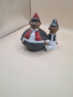 Kerámia Döbrögi. Lúdas Matyi, jelzett N.Zs., ajánljon!