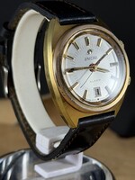 Ritka mechanikus Enicar Alarm (ébresztős) karóra az 1970-es évekből