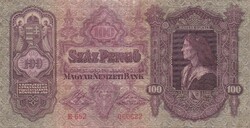 100  Pengő  1930    A képen látható állapotban