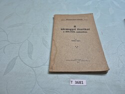 T3681  Fekete Lajos  A vármegyei tisztikar a XVI-XVII században