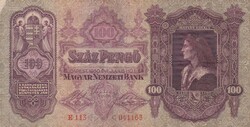 100  Pengő  1930    A képen látható állapotban