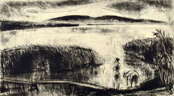 Iván Szilárd (1912–1988) BALATONI NÁDASBAN
