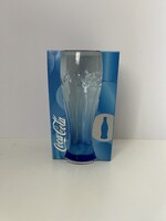 Retro Coca Cola pohár - 2007 - kék, eredeti dobozban