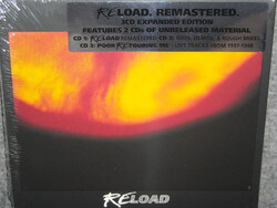 METALLICA RELOAD REMASTERED 3cd Expanded Edition CD ÚJ gyári bontatlan
