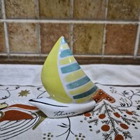 Budapest Porcelán Retro Tihany Hajó