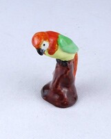 2A748 Vitéz Vidovich Ferenc art deco kerámia papagáj figura 8 cm
