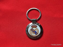 REAL MADRID KÖR FÉM KULCSTARTÓ