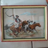 Ritka Benyovszky István selyemkèp!