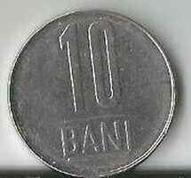 Régi román pénz, 10 bani