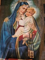 Mária Jézussal ! Papír kép!