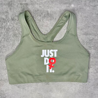 Nike Dri-fit zöld sportmelltartó L
