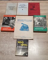 Retró nehézipari és kazánfűtő szakkönyvcsomag (7 db) - 1970/80-as évek, ritkasággal!