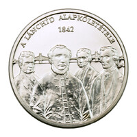 Magyarország Történelme A Lánhíd alapkőletétele 1842 ezüst emlékérem