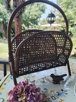 Rattan, újság tartó - " gyarmati jelleggel