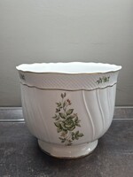 Hollóházi Erika mintás kaspó, 19 cm