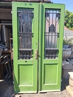 Antik ajtó kovácsoltvas art deco