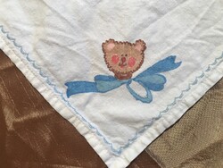 ZSEBKENDŐ - 38 x 34 cm - PAMUT - GYŰJTEMÉNYBŐL - NÉMET - HIBÁTLAN