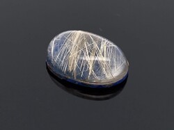 • Mesés aranyrutil kvarc /  lapis lazulit dublett drágakő 6.2ct  -  kézműves ékszerek
