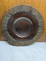 Réz falitányér 31cm