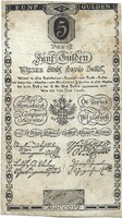 5 gulden / forint 1806 eredeti állapot ritka 2.