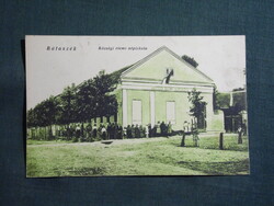 Képeslap,Bátaszék,Községi elemi népiskola,Darvas Ferenc papírkereskedő kiadás,1928-