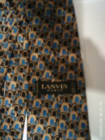 Vintage LANVIN valódi silk nyakkendő