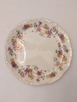 NAGY MÉRETŰ! 30 CM Zsolnay pillangó mintás porcelán tésztás kínálótál tortatál