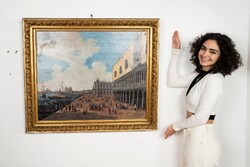 Velencei látkép - Giovanni Antonio Canal nyomán