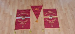 Régi KISZ zászlók 1981-82