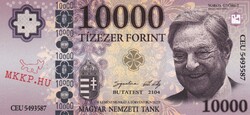 Fantázia Pénz  10.000 Forint Reklám Pénz    A képen látható   Szép állapotban