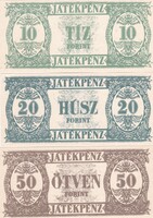 Fantázia Pénz  Játék Pénz 6 db egyben    A képen látható szép  állapotban