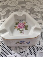 Eladó gyönyörű régi hollóházi porcelán Hajnalka mintás hamuzo gyűrű tartó