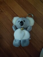 Plüss koala + kulcstartó