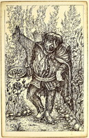 Balla Margit (1947) GYÜMÖLCSÁRUS SZAMÁRRAL