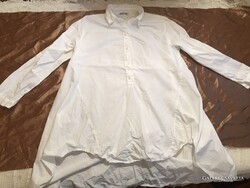 MADE IN ITALY - RUHA - PAMUTVÁSZON - mell -104 cm - hossz elöl - 72 cm - hátul - 85 cm - HIBÁTLAN