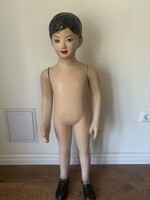 Gyermek antik próbababa 98cm