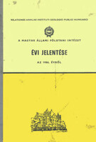 Nagy Elemér: A Magyar Állami Földtani Intézet évi jelentése az 1986. évről
