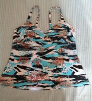 M-L, női tankini felső, strandruha, fürdőruha, bikini felső
