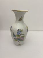 Herendi Viktória mintás porcelán váza 1. osztályú hibátlan