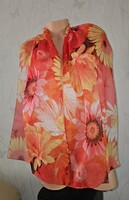 Vintage valódi silk selyemsál